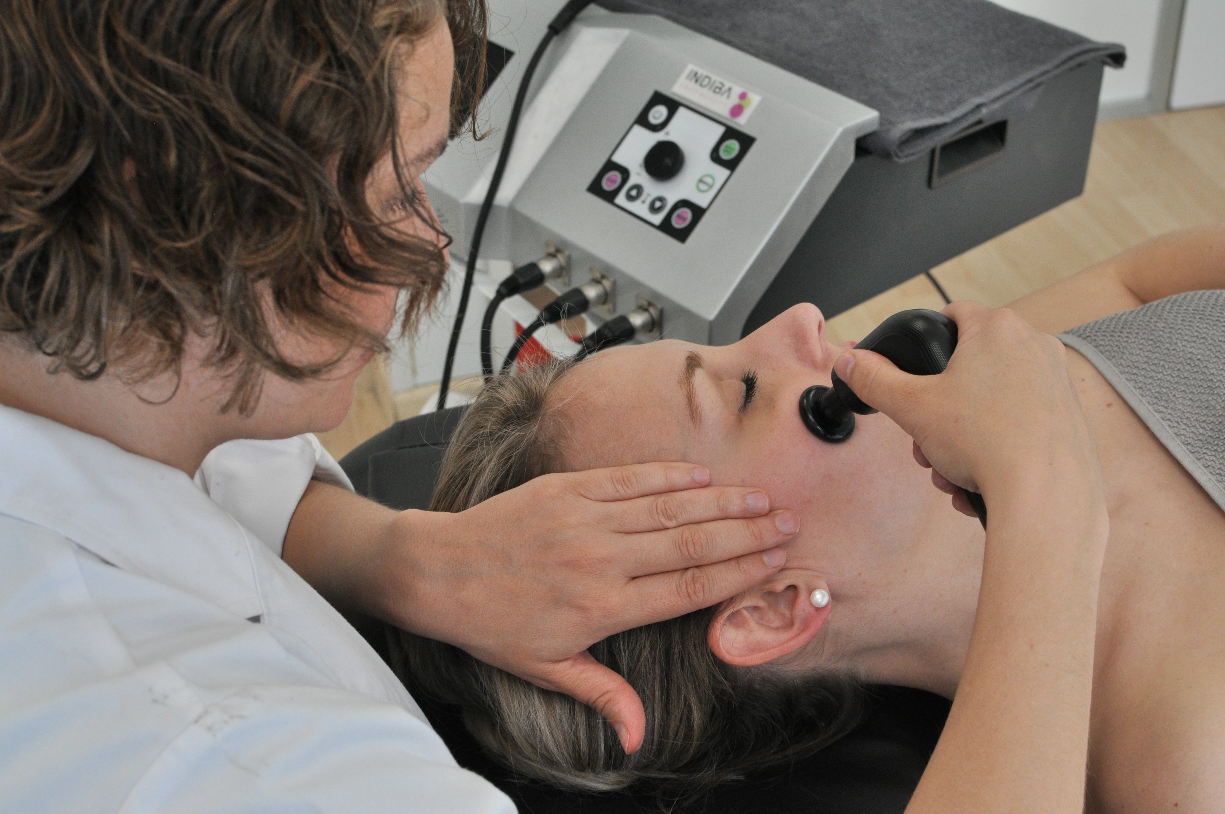 Tratamiento de radiofrecuencia en rostro